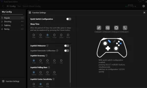 Setting Controller Racing